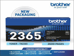 BROTHER TONER CARTRIDGE TN-2365