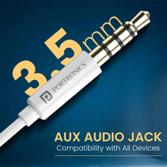 PORTRONICS CONCH KAPPA WIRED EARPHONE