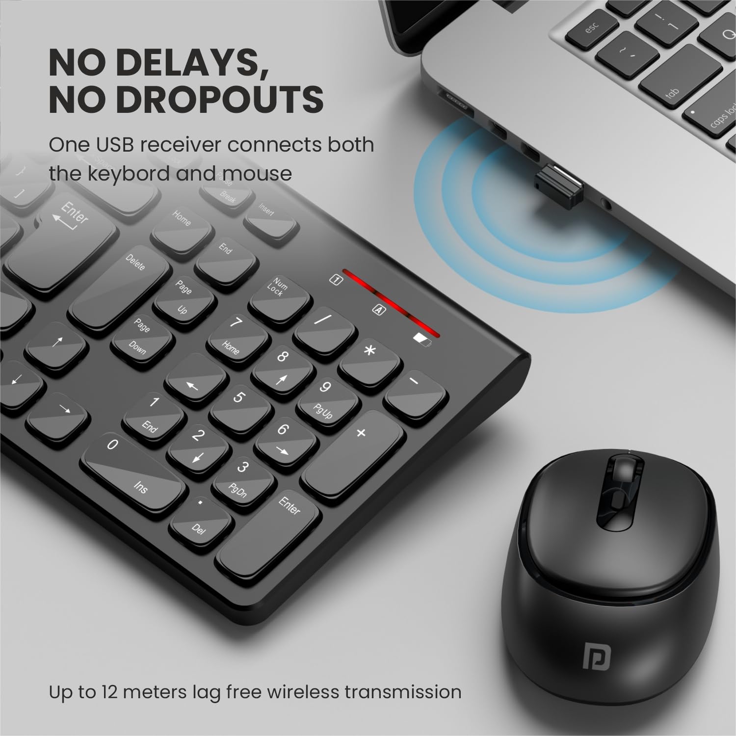 Smooth and accurate cursor control for work and browsing.