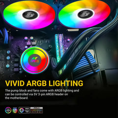 Ant Esports ICE-240 ARGB CPU Liquid Cooler