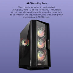 ZEBRONICS NEBULA G GAMING CABINET