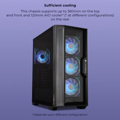 ZEBRONICS NEBULA G GAMING CABINET