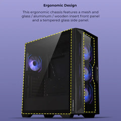 ZEBRONICS NEBULA G GAMING CABINET