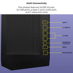 ZEBRONICS NEBULA G GAMING CABINET