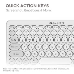 AMKETTE OPTIMUS BLUETOOTH 4-IN-1 KEYBOARD