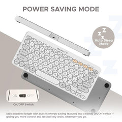 AMKETTE OPTIMUS BLUETOOTH 4-IN-1 KEYBOARD