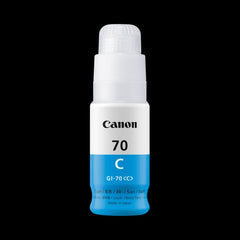Canon GI-70 Ink Bottle CYAN - G5060/G6070