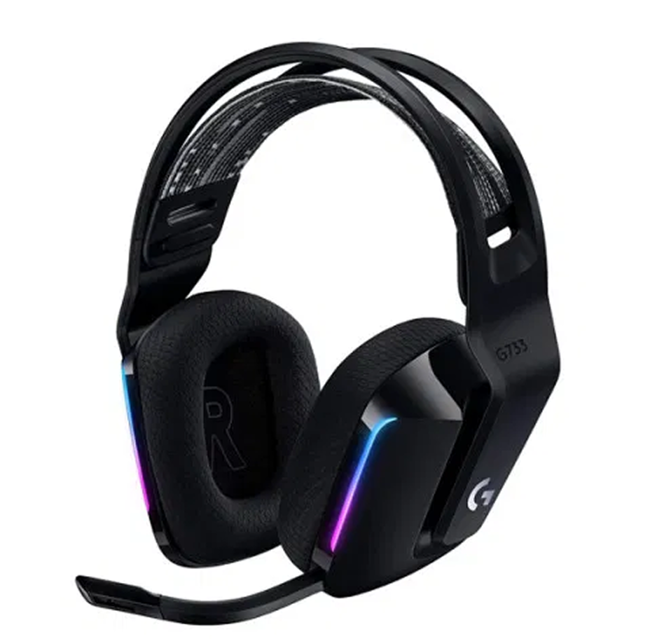Logitech G733 Lightspeed RGB Gaming Headset (Black)